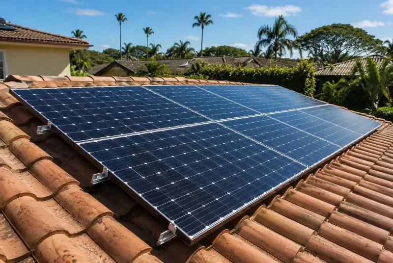Installation de panneaux solaires à Puimisson